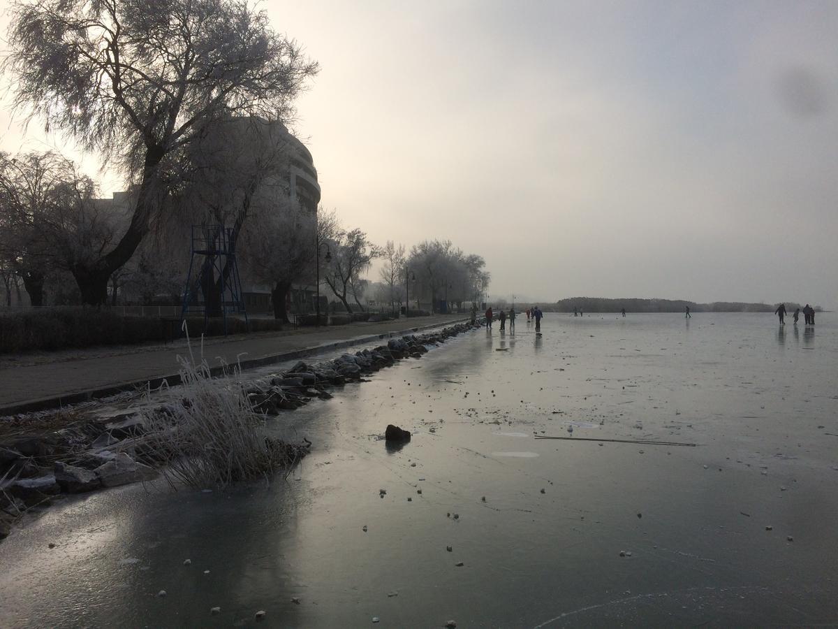 Gosy Apartmanok Siófok Esterno foto